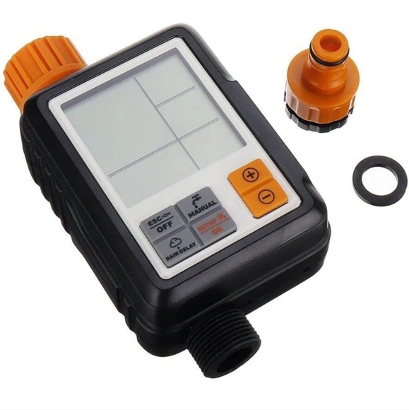 Water Timer Digital Programmable Garden Lawn Tap Hose Faucet Sprinkler Timer - Picture 2 of 7